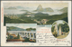 11761 Brasilien: 1903, Coloured Picture Card (dated 3.6.03) With View Rio De Janeiro With Double Cds "MANA - Autres & Non Classés