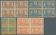 11769 Brasilien: 1931, Leaders Of The Revolution, 14 Values Complete, Imperf Blocks Of 4, Unused. 17.600,- - Altri & Non Classificati