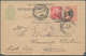 11785 Brasilien - Ganzsachen: 1912, Stationery Card 100 R. Black And Red (heavy Bend Upper Left Corner) Up - Ganzsachen