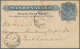 11807 Britische Südafrika-Gesellschaft: 1899, 1 Penny Coat Of Arms "Rhodesia" Stat. Postcard (min. Stains) - Non Classés