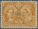 11831 Canada: 1897, QV 3 $ Yellow-brown "60 Years Reign Jubilee" With Blue Imprint "SPECIMEN" In Good Perf - Autres & Non Classés