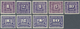 11844 Canada - Portomarken: 1930, Due Stamps 1 C To 10 C Violet And Issue 1933 1 C To 10 C Violet, Two Com - Port Dû (Taxe)