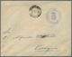 11855 Chile: 1904/1932, CAMARA DE DIPUTADOS, Four Used Envelopes With Embossed Imprint "Camara De Diputado - Chile