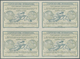 11870 Costa Rica: Design "Rome" 1906 International Reply Coupon As Block Of Four 12 C. Costa Rica. This Bl - Costa Rica