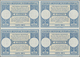 11876 Costa Rica: 1947/1948. Lot Of 2 Different Intl. Reply Coupons (London Type) Each In An Unused Block - Costa Rica