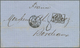 11892 Dänisch-Westindien - Vorphilatelie: 1865, "ST. THOMAS JY 29 65" On Reverse Of Folde Cover With Accou - Danemark (Antilles)