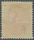 11894 Dänisch-Westindien: 1873, 3 C Red And Green-blue, 8th Printing (april 1895), Perf. 14 : 13 1/2, "omv - Dänische Antillen (Westindien)