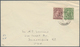 11919 Falklandinseln: 1929, Letter Franked With 1/2 And 2d Georg V With Scarce SOUTH SHETLAND Cancellation - Falklandinseln