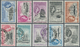 11920 Falklandinseln: 1956, ½ D. To 1 £ "Sailing Ships" Complete Set Of 15 Values, All Stamps Fine Cds Use - Falkland