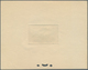 11932 Fezzan: 1946, 2fr. Fort De Sebha, Four Epreuve In Brown, Yellow-brown, Purple And Bluish Green. Maur - Lettres & Documents