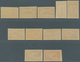 11941 Fezzan: 1949, Definitives Pictorials/Officers, 1fr. To 50fr., Complete Set Of Eleven Values IMPERFOR - Briefe U. Dokumente