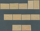 11941 Fezzan: 1949, Definitives Pictorials/Officers, 1fr. To 50fr., Complete Set Of Eleven Values IMPERFOR - Lettres & Documents