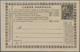 12027 Guadeloupe: 1882, Official Pre-paid Postcard Form, Franked With French Colonies General Issue 10 C B - Lettres & Documents