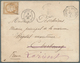 12028 Guadeloupe: 1883. Military Mail Envelope Endorsed 'Correspondance Militaire' And Signed By The Comma - Lettres & Documents