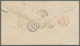 12032 Guatemala: 1865. Stampless Envelope Addressed To France Cancelled By Guatemala Date Stamp Routed Via - Guatemala