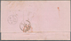 12039A Haiti: 1879, JACMEL, Unpaid Lettersheet To Genova/Italy With Complete Message Dated "9 Mai 1876", Ba - Haiti