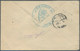 12042 Haiti: 1895, 1 Cent, 2 Cent And 7 Cent Letter With Three Colour Franking From PORT AU PRINCE JAN 7 W - Haiti