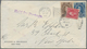 12048 Honduras: 1910, 5 C Brown And 10 C Blue "President Medina", Mixed Franking On Underpaid Cover Addres - Honduras