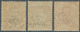 12061 Italienisch-Eritrea: 1926, Vittorio Emanuele, 75c., 1.25l. And 2.50l., Complete Set Unmounted Mint. - Erythrée