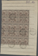 12073 Italienisch-Somaliland: 1926: 2 C On 1 B Brown "Elephant", Complete Sheet Spererated In Two Block Of - Somalia