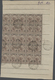 12073 Italienisch-Somaliland: 1926: 2 C On 1 B Brown "Elephant", Complete Sheet Spererated In Two Block Of - Somalie