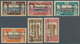 12096 Kamerun: 1915, 1 C. - 2 Fr. Complete Set Of Unused Stamps Of Gabon With Inscription "AFRIQUE EQUATOR - Kamerun (1960-...)