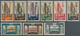 12096 Kamerun: 1915, 1 C. - 2 Fr. Complete Set Of Unused Stamps Of Gabon With Inscription "AFRIQUE EQUATOR - Kamerun (1960-...)