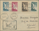 12103 Kamerun: 1940, War Fund + 5 Fr. On 25 C. - 70 C. Complete Tied By Cds. "EDA CAMEROUN 8.DEC.40" To Co - Cameroun (1960-...)