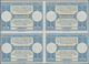 12105 Kamerun: 1948/1953. Lot Of 2 Different Intl. Reply Coupons (London Type) Each In An Unused Block Of - Cameroun (1960-...)