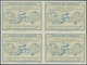 12110 Kap Verde: Design "Rome" 1906 International Reply Coupon As Block Of Four 10 C. Cabo Verde. This Blo - Kap Verde