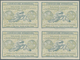 12110 Kap Verde: Design "Rome" 1906 International Reply Coupon As Block Of Four 10 C. Cabo Verde. This Blo - Cap Vert