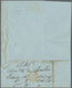 12114 Kolumbien: 1847/48, Letter From OCANA With Forwarding Agent Cancelled By British Post Office SANTA M - Colombie