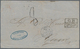 12115 Kolumbien: 1863, Letter From RIO MACHA With Forwarding Agent With Blue "ENCAMINADA POR ABELLO E RIJO - Colombie