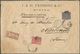 12118 Kolumbien: 1894, 10 Ct Brown On Rose, 20 Ct Brown On Blue And Registration Stamp 10 Ct Brown On Buff - Colombie