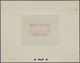 12187 Marokko: 1933, Airmails "View Of Casablanca", Five Epreuve In Issued Design But Without Value, Colou - Maroc (1956-...)