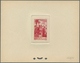 Delcampe - 12198 Marokko: 1948, 18fr. Kasbah, Group Of Nine Epreuve In Differing Colours. Maury Refers To 277 - Maroc (1956-...)