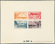 12200 Marokko: 1949, Charity Issue "Agriculture", Both Souvenir Sheets As Epreuve De Luxe, Some Toning Spo - Maroc (1956-...)