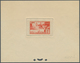 12203 Marokko: 1950, Army Relief Organisation, 10fr. + 10fr., Two Epreuve In Orange-red And Dark Purple. M - Marokko (1956-...)