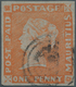 12225 Mauritius: 1854/1857, 1d. Dull Vermilion, Intermediate Impression, Fresh Colour, Full Margins All Ar - Maurice (...-1967)