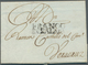 12239 Mexiko: 1818, Spanish Colony: Complete Folded Letter Cover With Clear Strike FRANCO / EN XALAPA, Sen - Mexiko