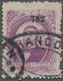 12253 Mexiko: 1879 Juarez Foreign Mail 85C. Violet "782" + Lilacarmine TULA, Used Jacala (Sz.1704), Scott - Mexiko