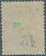 12270 Moheli: 1888, 15 C./1 Fr. Clear Used "LIBREVILLE 1 AVR 88" (cat. 1250.-) - Autres & Non Classés
