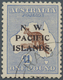 12281 Neuguinea - N.W. Pacific Islands: 1915, Kangaroo 1 £ With Imprint "N.W. PACIFIC ISLAND", Very Fine C - Papua-Neuguinea
