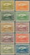 12285 Neuguinea: 1939, Airmail ½ D To 1 £ "Plane Over Landscape" (without 10 Sh.) Total 13 Values In Mint - Papouasie-Nouvelle-Guinée