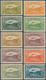 12286 Neuguinea: 1939, Airmail ½ D To 1 Sh. "Plane Over Landscape" Ten Values In Mint LH And VF Condition! - Papouasie-Nouvelle-Guinée