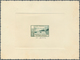 12298 Neukaledonien: 1941, Petain/Noumea Harbour, Epreuve D'artiste In Bluish Green And Blank Value Field, - Autres & Non Classés