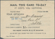12308 Neuseeland - Portomarken: 1940 (9.12.), Business Reply Card (very Thin Paper!) Used From HOKITIKA To - Portomarken