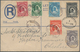12319 Nigerküste: 1894 QV Complete Set Of Six (OIL RIVERS Obliterated And NIGER COAST In Top Margin), Used - Autres & Non Classés