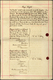 Delcampe - 12335 Ostafrikanische Gemeinschaft: 1916 Complete Indenture Bearing 1912 KGV. 500r. Green & Red/green Alon - Afrique Orientale Britannique