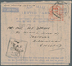 12346 Ostafrikanische Gemeinschaft: 1943, Three Air Mail Letter Cards With Red Value Tablet Of Metermark ' - Britisch-Ostafrika